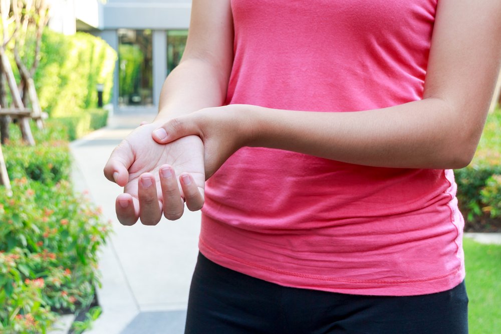 Woman With Wrist Pain