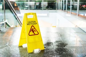 wet floor sign