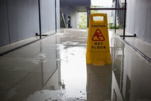 wet floor sign