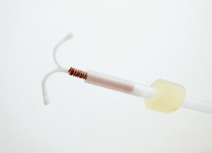 An IUD birth control device