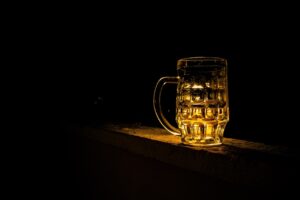 Glass of beer 