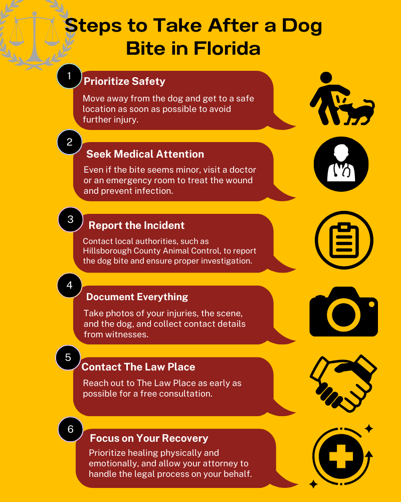 Steps to Take After a Dog Bite in Florida